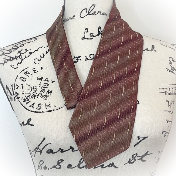 😎Very Handsome Vintage Emilio Ponti Mens Tie😎 - Picture 6 of 12